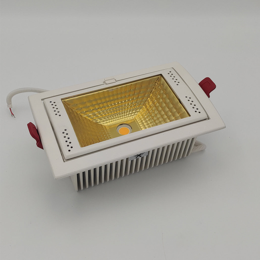 LED recessed spotlight "Birmingham", 35W, 2700K, white incl. transformer