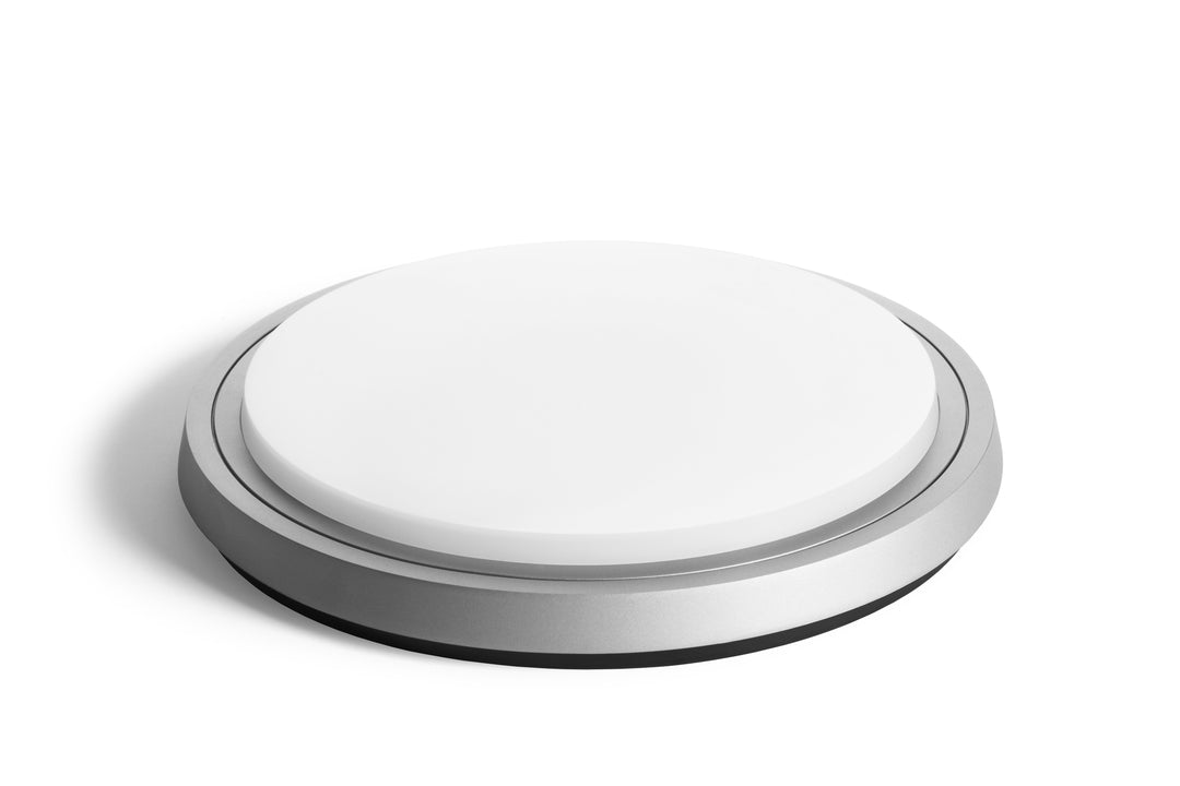 Surface-mounted ceiling light "Ledeshi Circle Step 1", 18W, 3000K, IP44, white