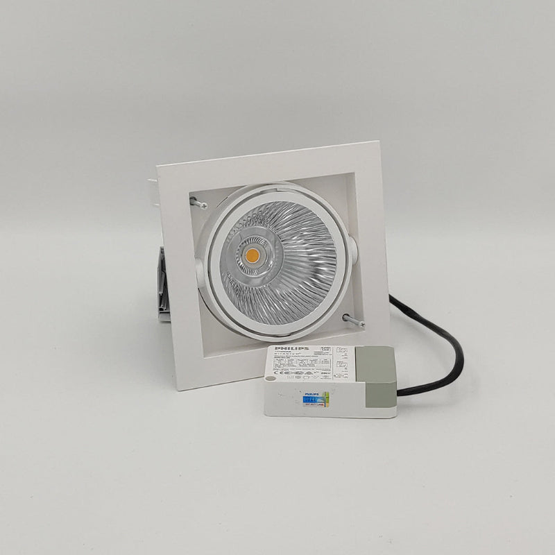 Quadratischer Einbaustrahler Manchester, Artikel 650010, die Lichtmacher.