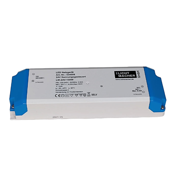 LED power supply 24V DC, 150W, IP20