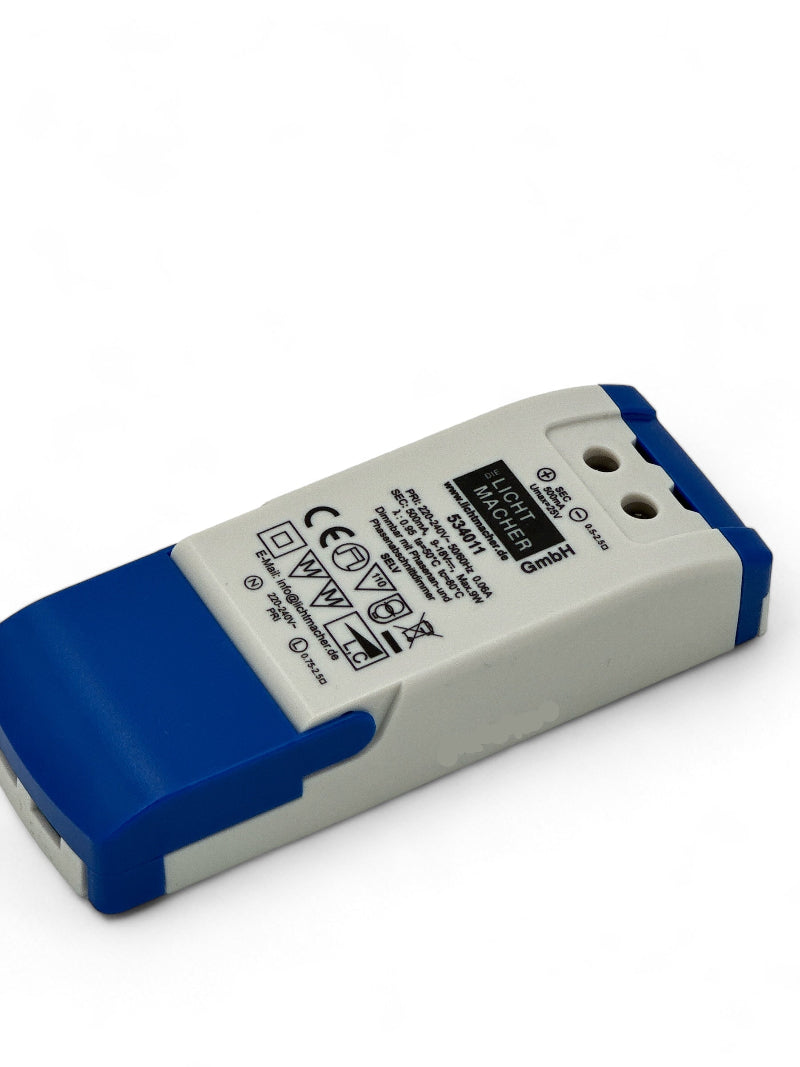 LED-Trafo Treiber,  Artikelnummer 534011,  Elektro Zubehör von den Lichtmachern.