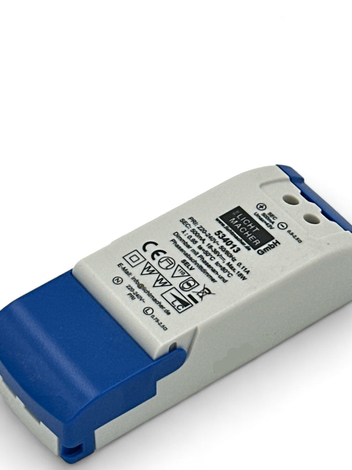 Elektro Zubehör von den Lichtmachern, LED Treiber Trafo, Artikelnr. 534013.