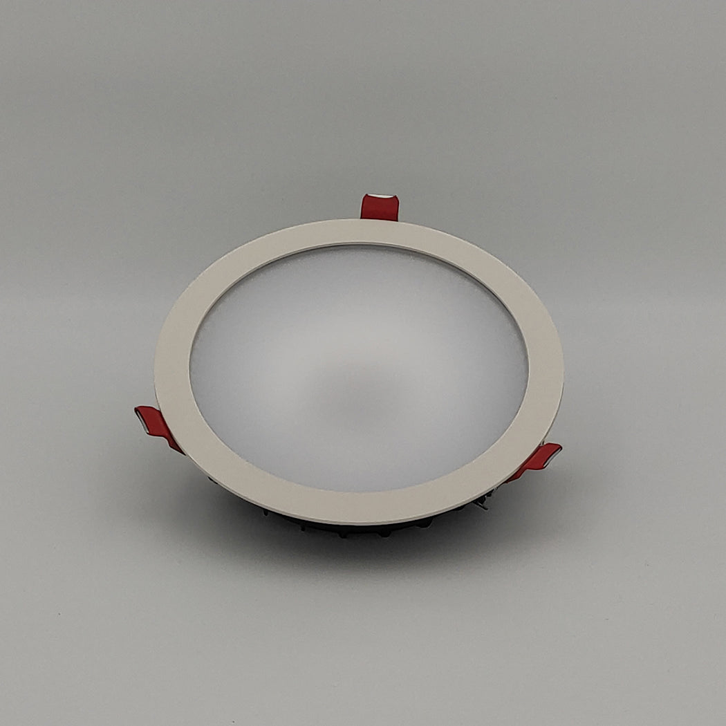 SALE LED recessed downlight "Noi XL" 30W, 3000K, IP44, white incl. transformer