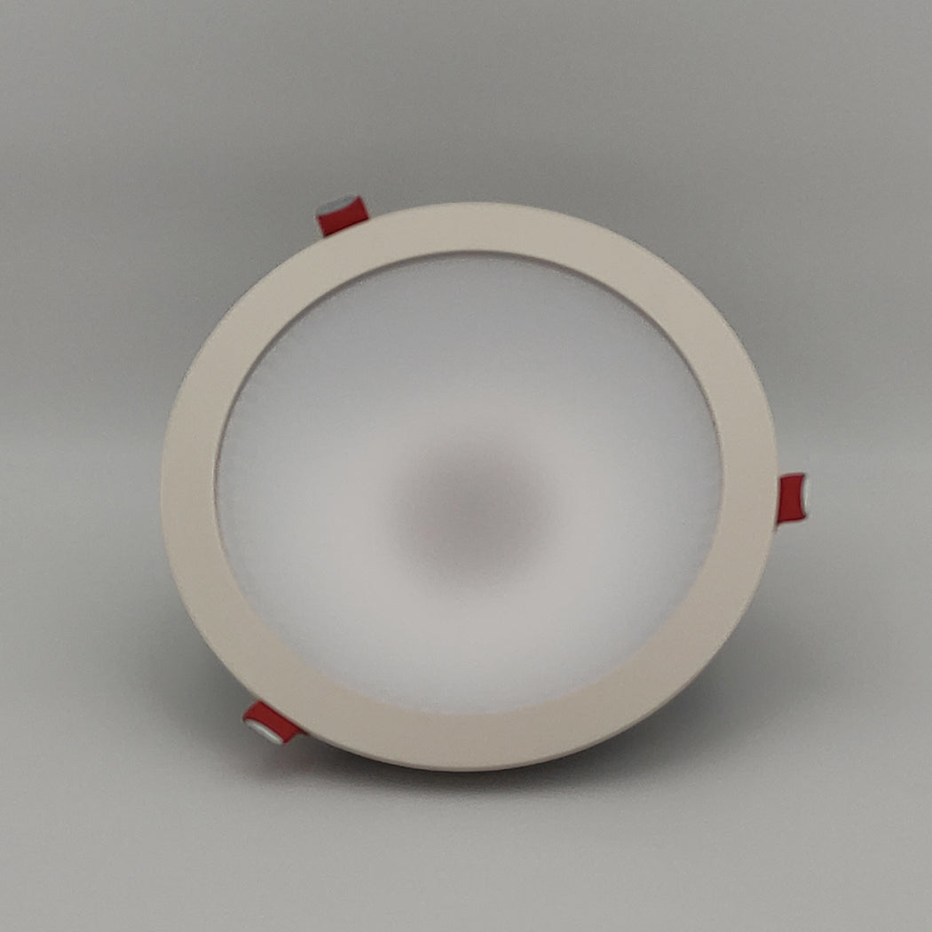 SALE LED recessed downlight "Noi XL" 30W, 3000K, IP44, white incl. transformer