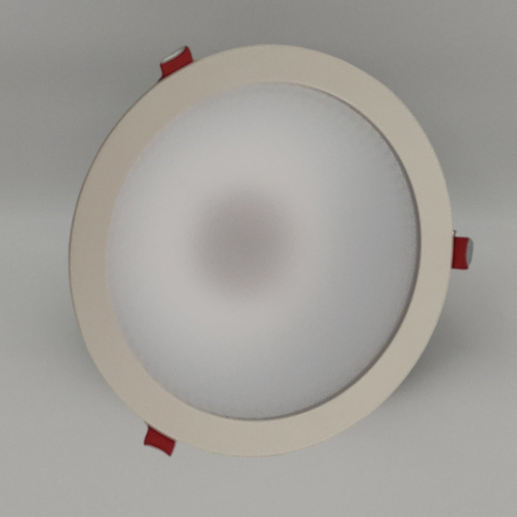 SALE LED recessed downlight "Noi XL" 30W, 3000K, IP44, white incl. transformer