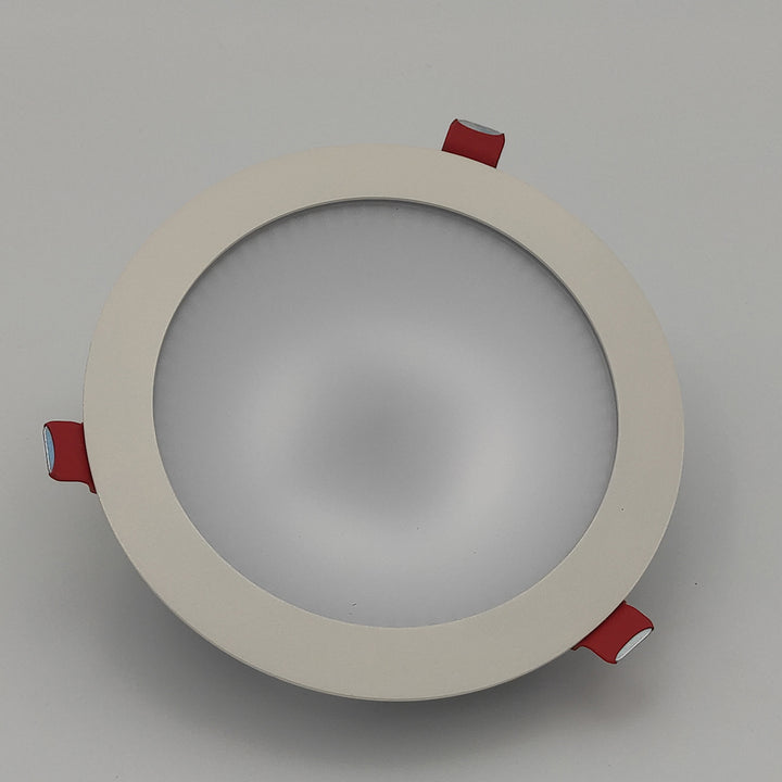 SALE LED recessed downlight "Noi L" 25W, 3000K, IP44, white incl. transformer