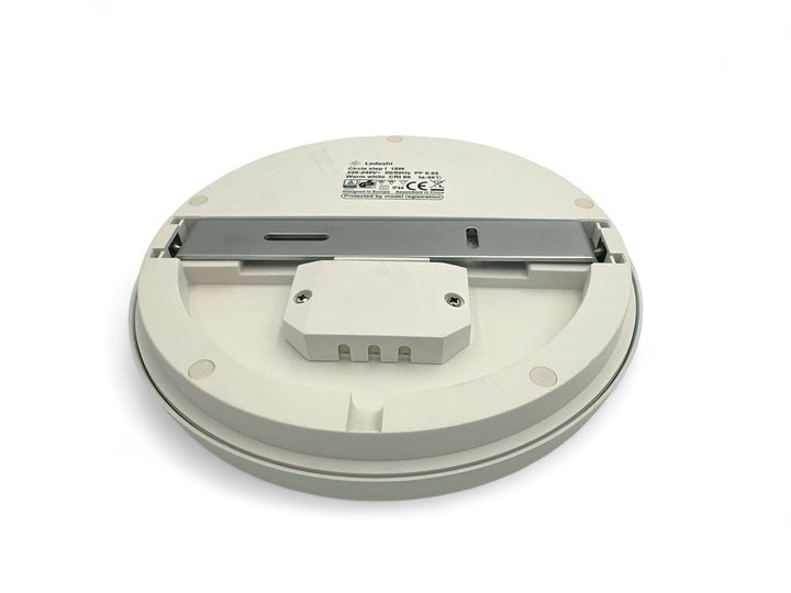 Surface-mounted ceiling light "Ledeshi Circle Step 1", 18W, 3000K, IP44, white