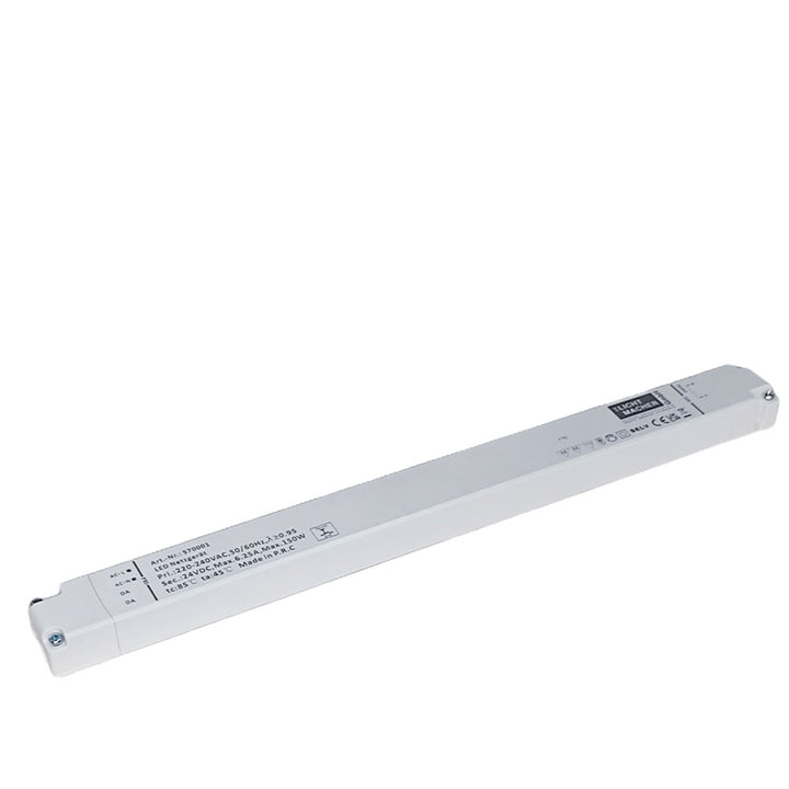 LED power supply 24V DC, 150W, DALI+Push DIM, flat, IP20