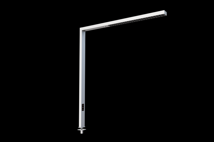 LED workstation light Cheffe-Table 80W, DIM-PIR-CCT, Black or White