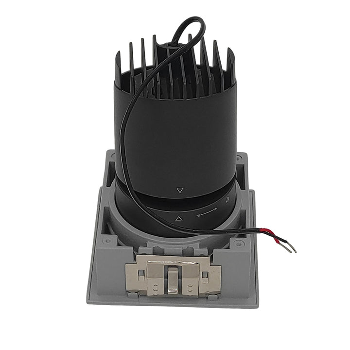 LED recessed spotlight "Linares I", 12W, silver or white incl. transformer