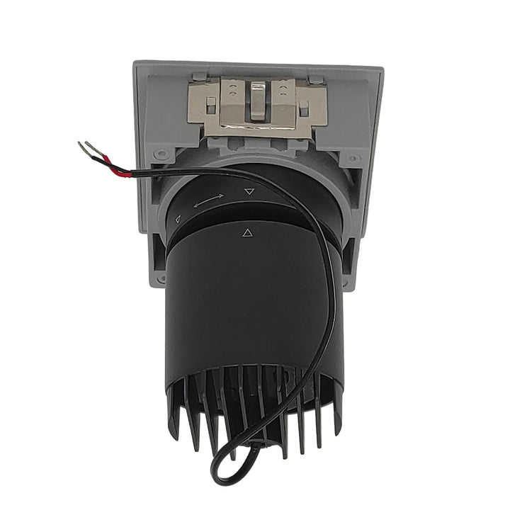 LED recessed spotlight "Linares I", 12W, silver or white incl. transformer