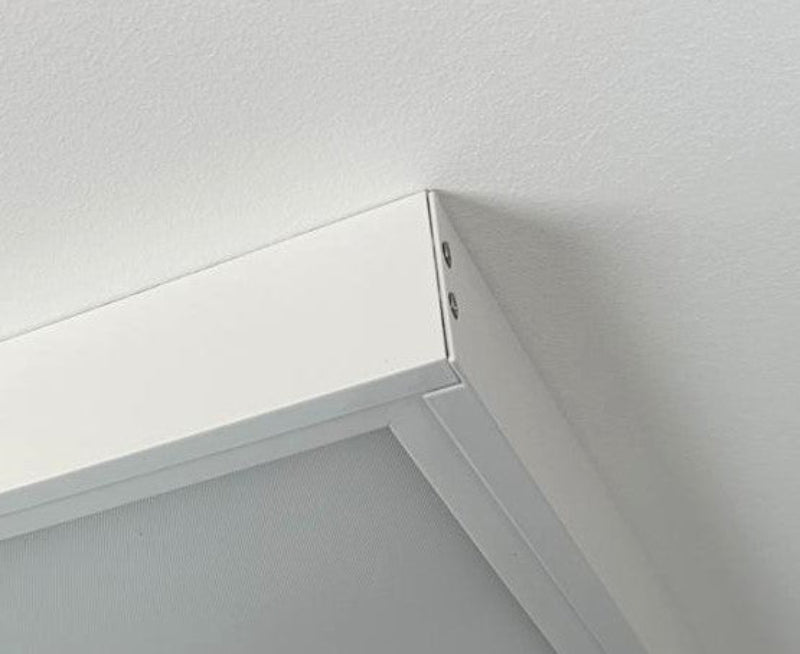 Ecke von einem Aufbau LED Panel