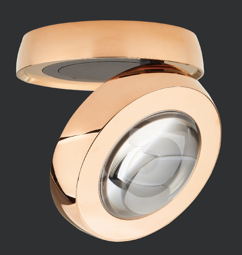 LED-Deckenaufbaustrahler in rosegold, Artikelnummer 829001, die Lichtmacher.