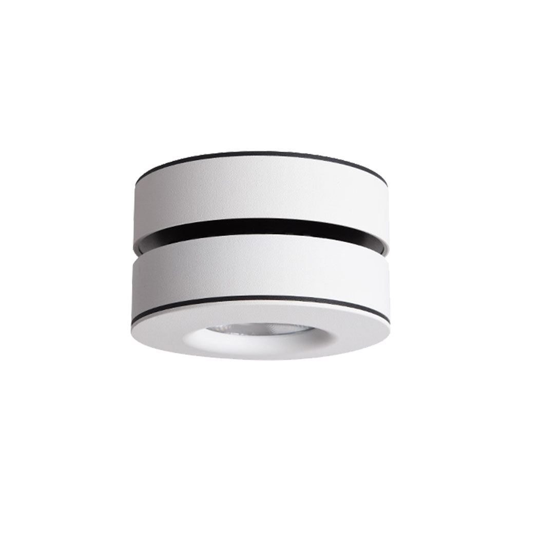 LED ceiling spotlight "George I", 12W, black or white