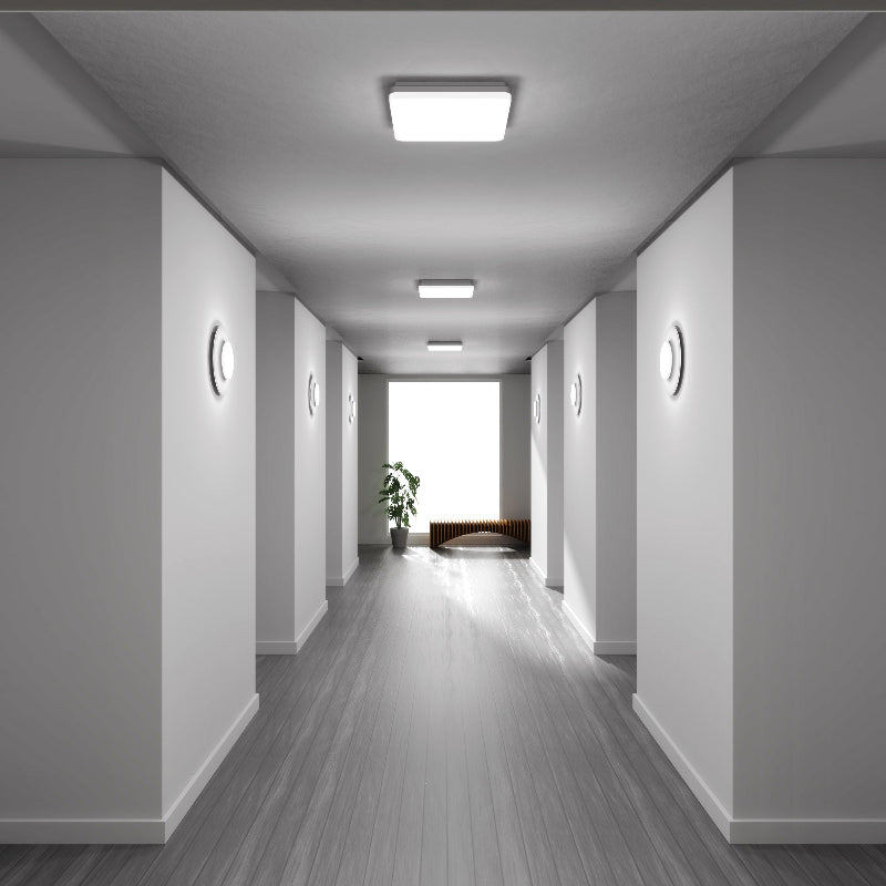 Quadratische Deckenaufbauleuchte, Artikel 546082, die Lichtmacher.