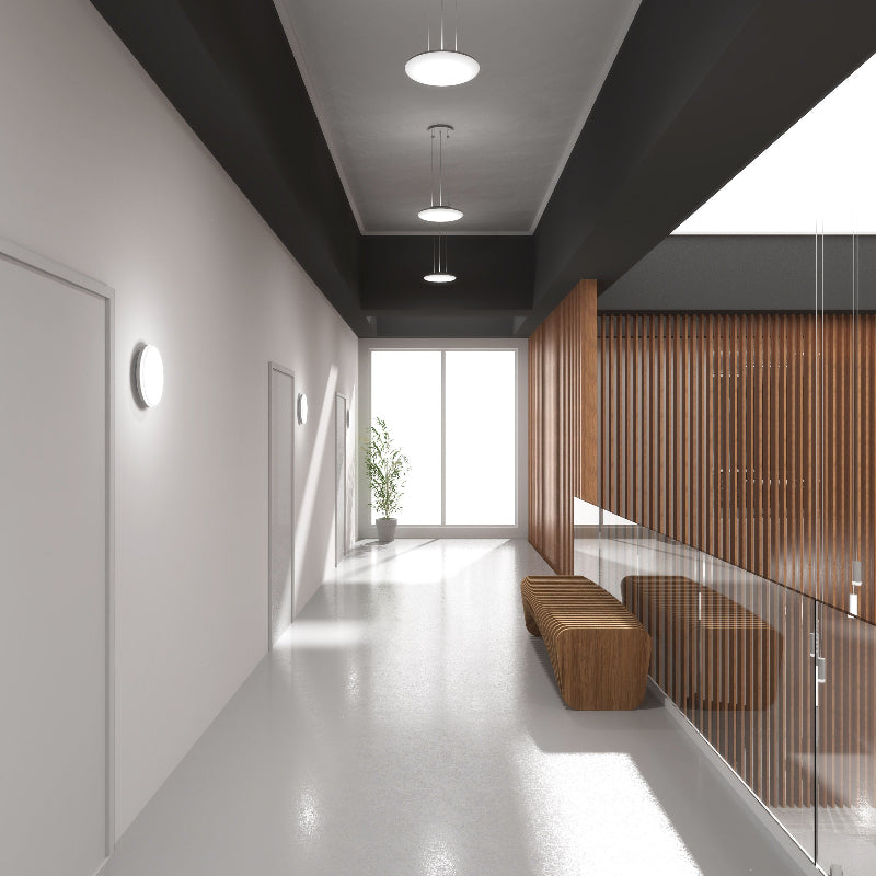 Als Wand LED Leuchte in einem Flur, Artikel 546099, die Lichtmacher.