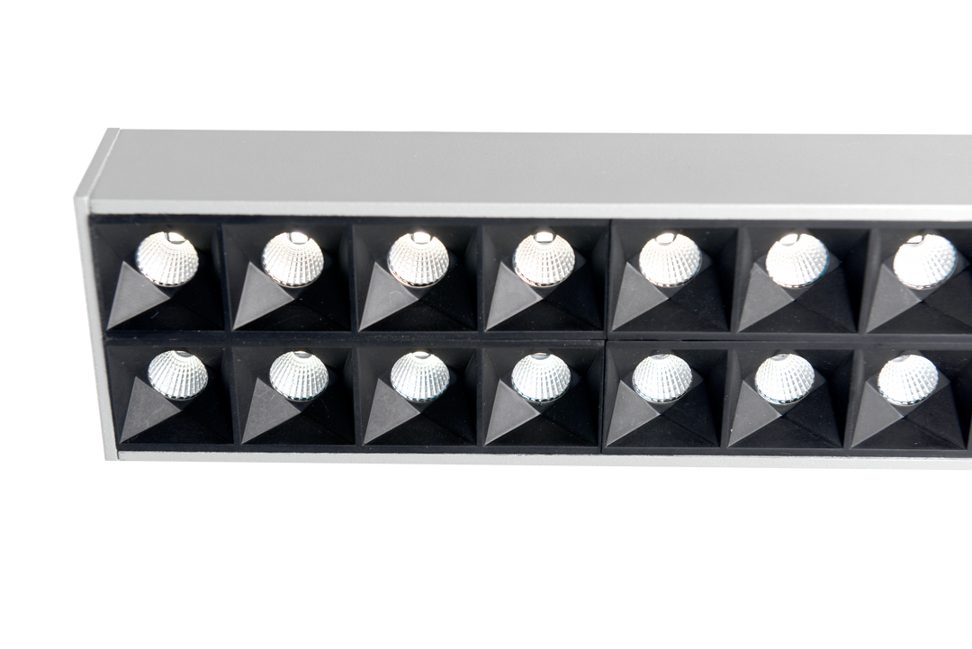 LED workstation light Cheffe-Table 80W, DIM-PIR-CCT, Black or White
