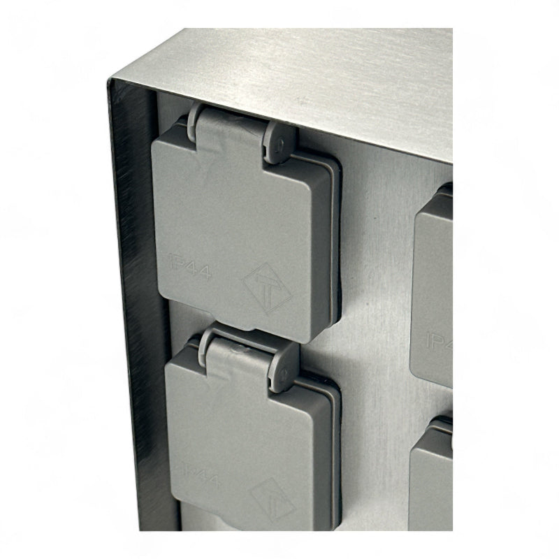 Detail einer Steckdosensäule, Artikel 357001, die Lichtmacher.