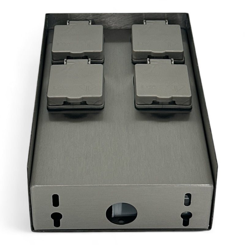 4-fach Außensteckdose, Artikel 357001, die Lichtmacher.