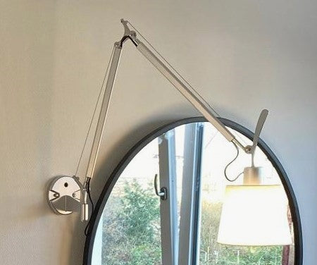 LED wall light Windsor, E27, anodized aluminum.