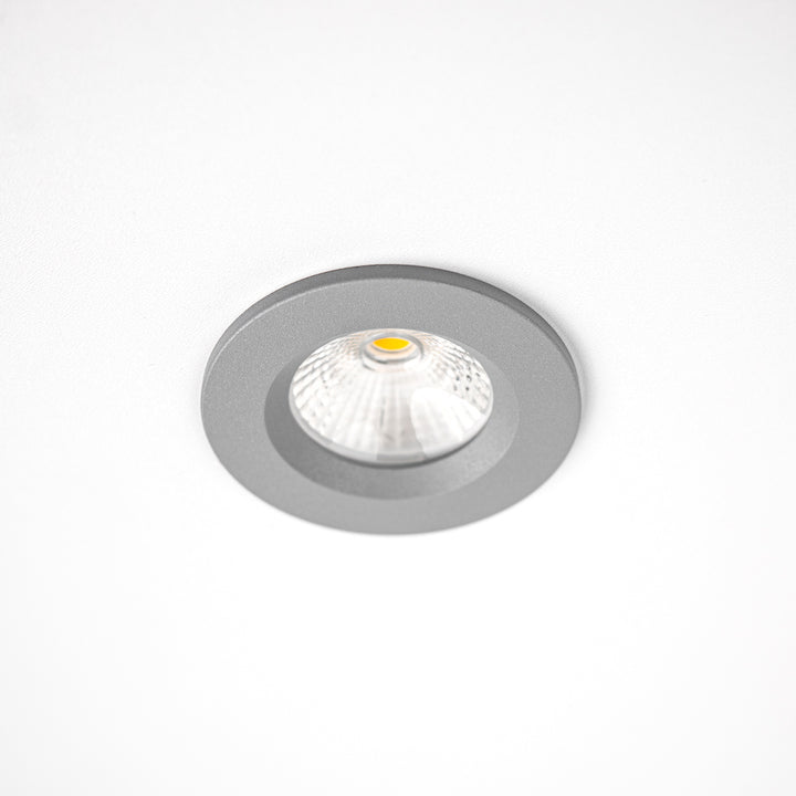 LED recessed spotlight "C1", 8W, silver