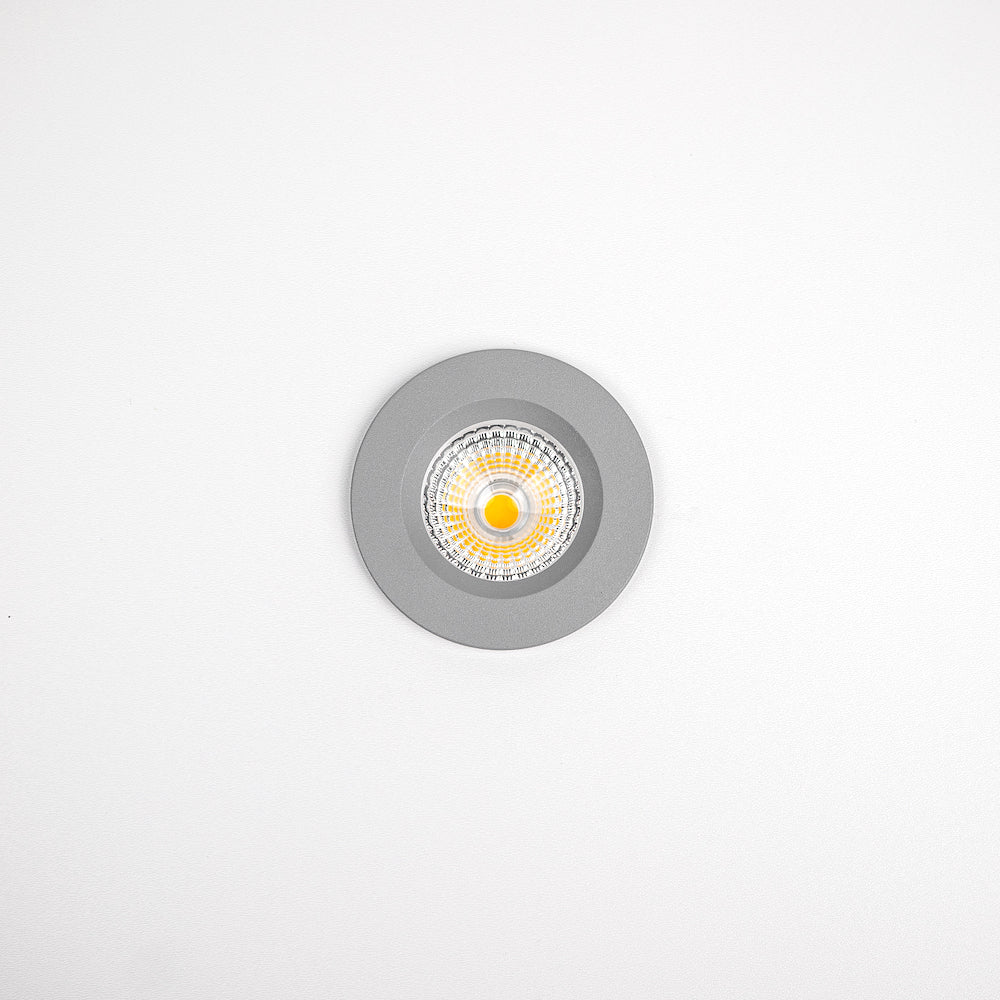 LED recessed spotlight "C1", 8W, silver