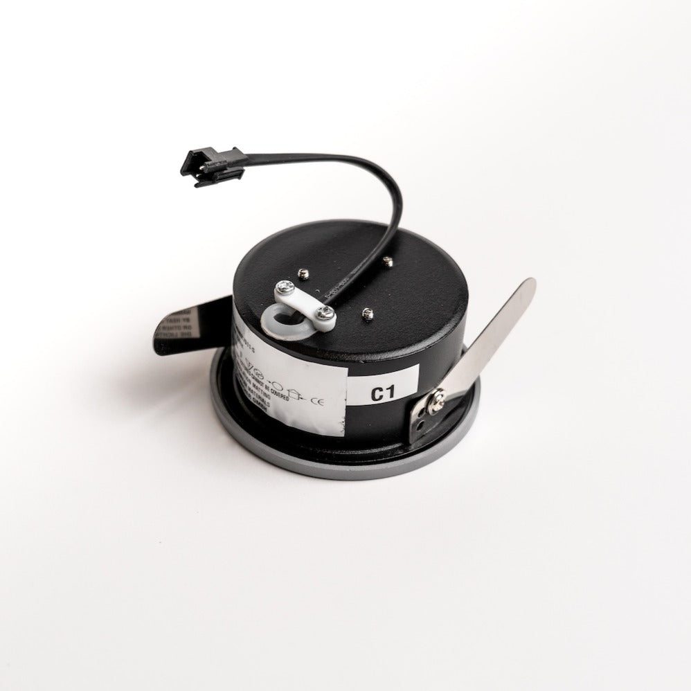 LED recessed spotlight "C1", 8W, silver