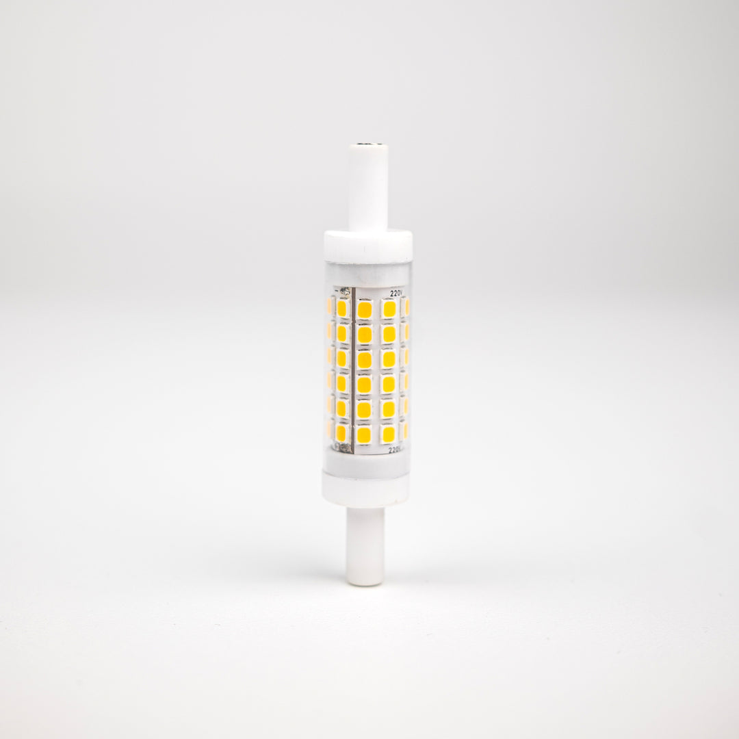 LED bulb "R7s", 78 mm burner, 10W, 360°, 2700K warm white