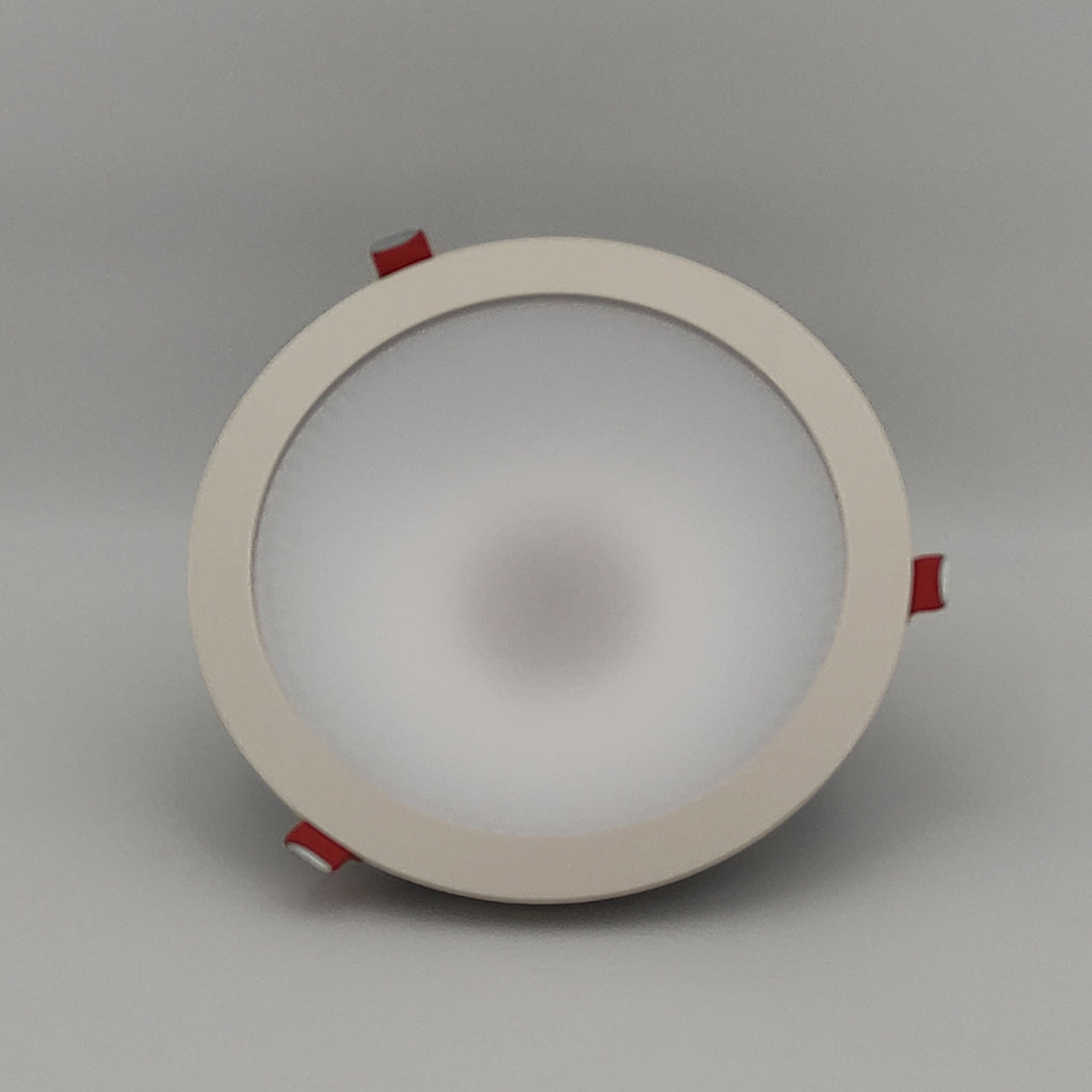 SALE LED Einbaudownlight "Noi XL" 30W, 3000K, Ip44, Weiß inkl. Trafo