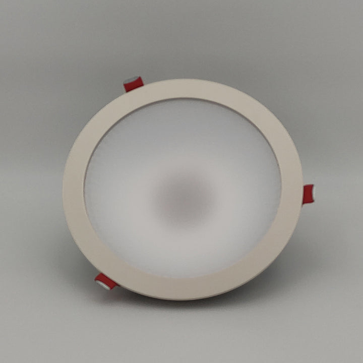 SALE LED Einbaudownlight "Noi XL" 30W, 3000K, Ip44, Weiß inkl. Trafo