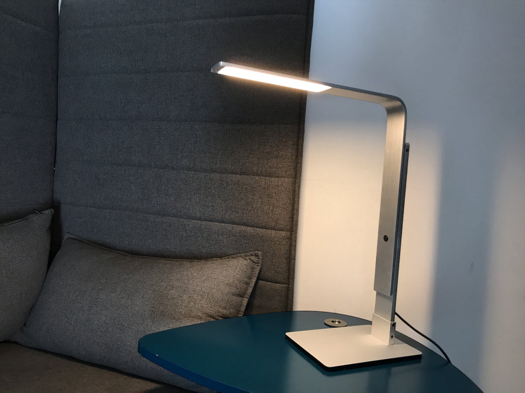 LED Arbeitsplatzleuchte "Rampa", 10W, Aluminium, mit Berührungssensor und 3 Stufen Dimmer