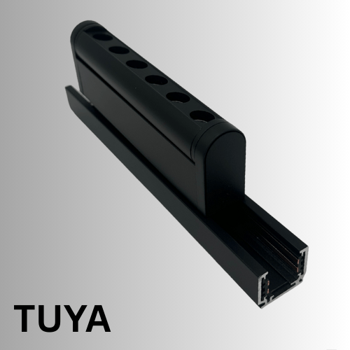 LED magnetic rail line light 6W, 2700K-6000K, TUYA, black