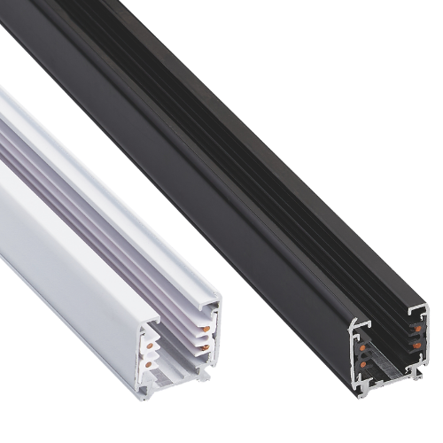 3-phase power track, black or white