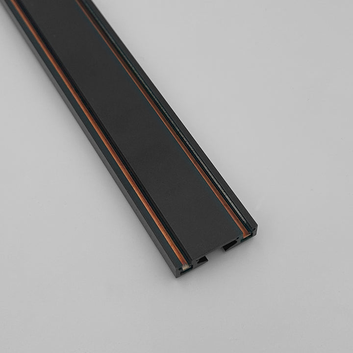 48V Schiene "Slim" 2 Meter, Schwarz
