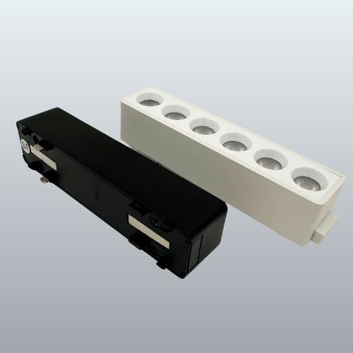 LED magnetic rail Tuya spotlight 6*1W, 2700K-6000K, 24°, fixed, white