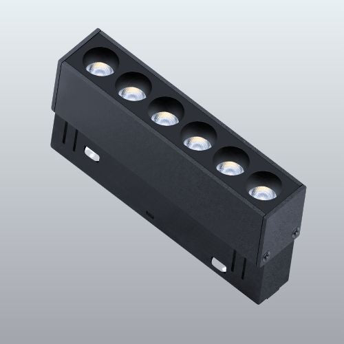 Magneto Strahler 6*1 Watt, 2700K-6000K, TUYA, schwarz