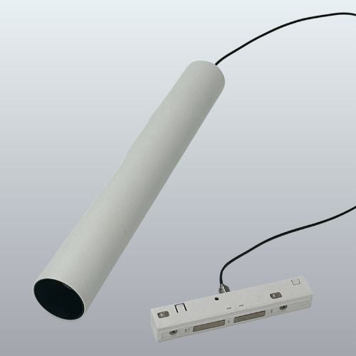 LED magnet pendant light 12W, 2700K-6000K, 24°, DALI, white, 300mm tube