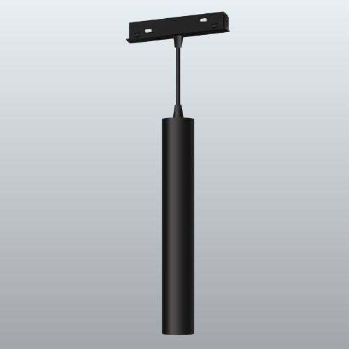 LED magnet pendant light 12W, 2700K-6000K, 24°, DALI, white, 300mm tube