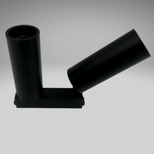 LED magnetic rail Tuya spotlight 2*9W, 2700K-6000K, 24°, cylinder, black