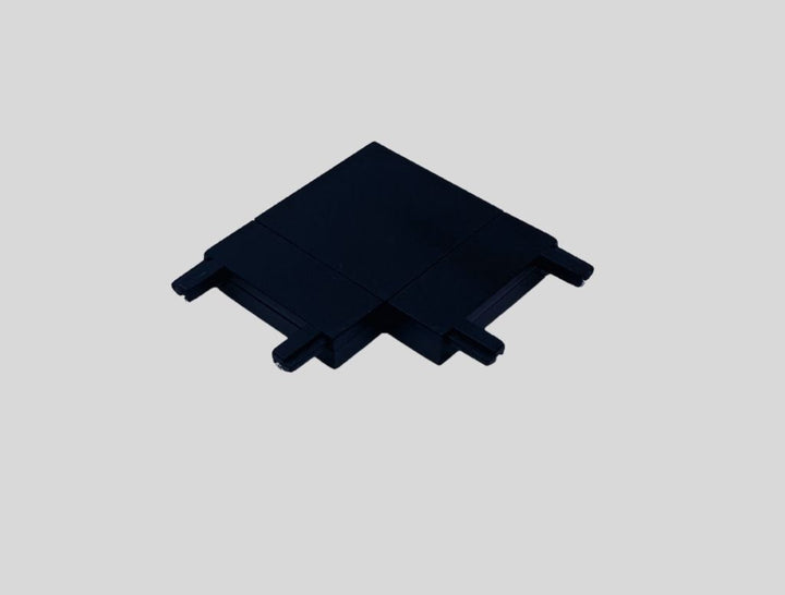 LED magnetic rail Tuya connector 90°, conductive, black