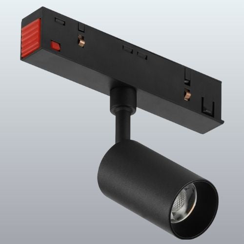 LED magnetic track spotlight "Tube L" 10W, 2700K, 24°, DALI 