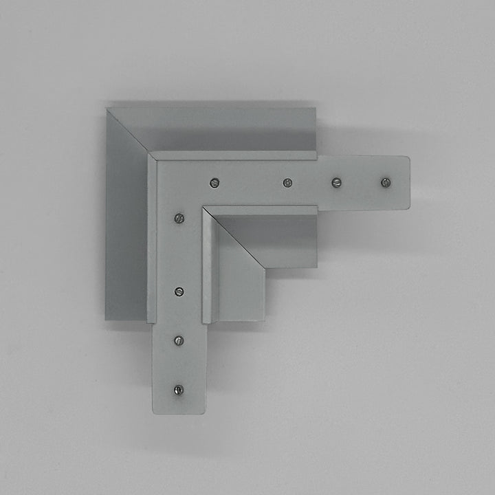 48V gastric splint "Magneto" built-in connector 90° me., Hor. or Vert., black or white