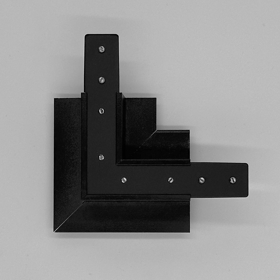 48V gastric splint "Magneto" built-in connector 90° me., Hor. or Vert., black or white