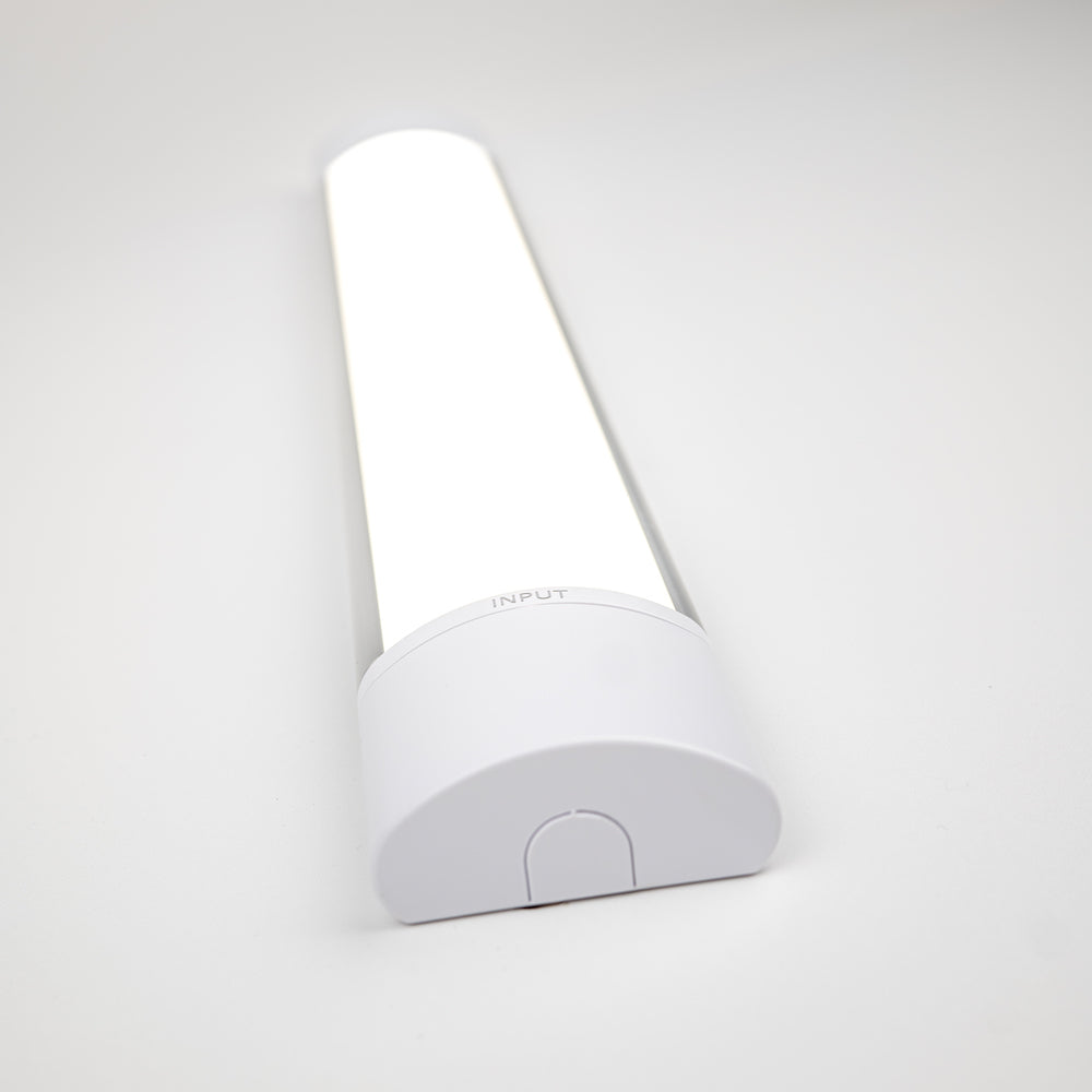 LED Wannenleuchte "Bristol", 40W, Weiß mit Sensor oder Schaltbar