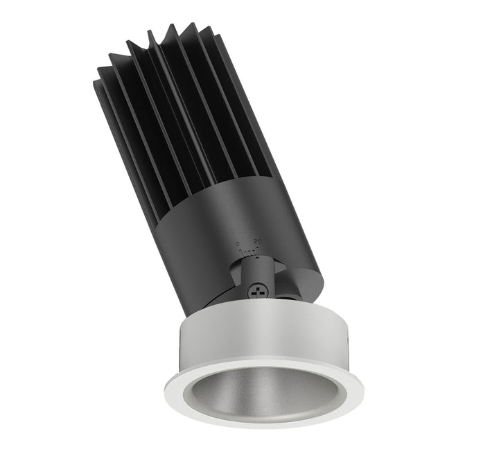 LED Einbaustrahler rund mit Rahmen "Cora", 8W, 2700K, CRI>90, IP20