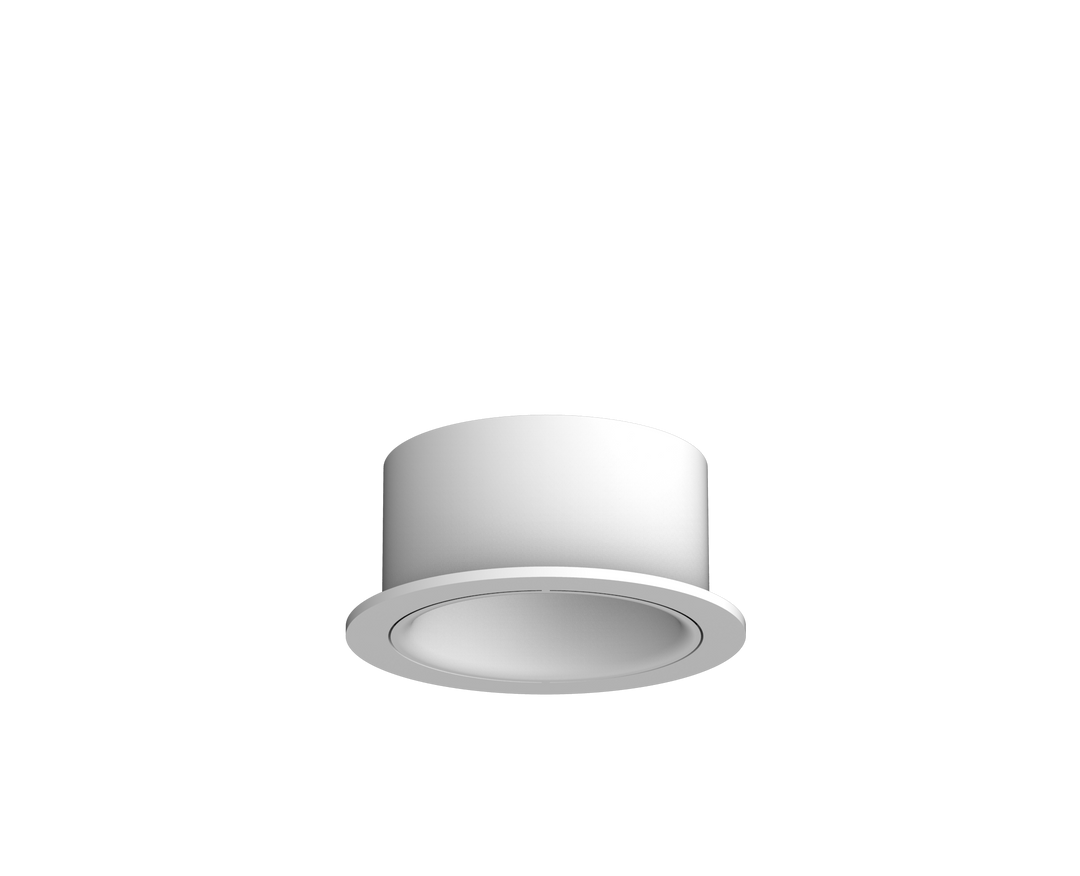 LED Einbaustrahler rund mit Rahmen "Cora", 8W, 2700K, CRI>90, IP20