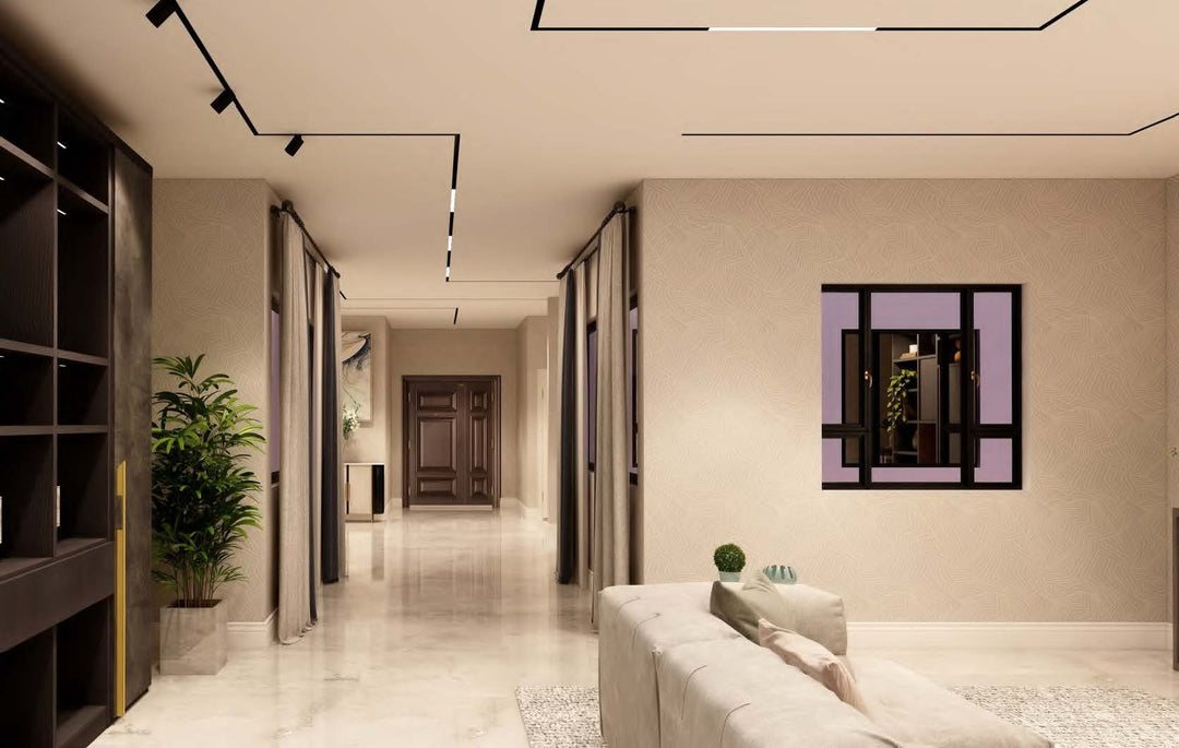 LED magnetic track spotlight "Tube L" 10W, 2700K, 24°, DALI 