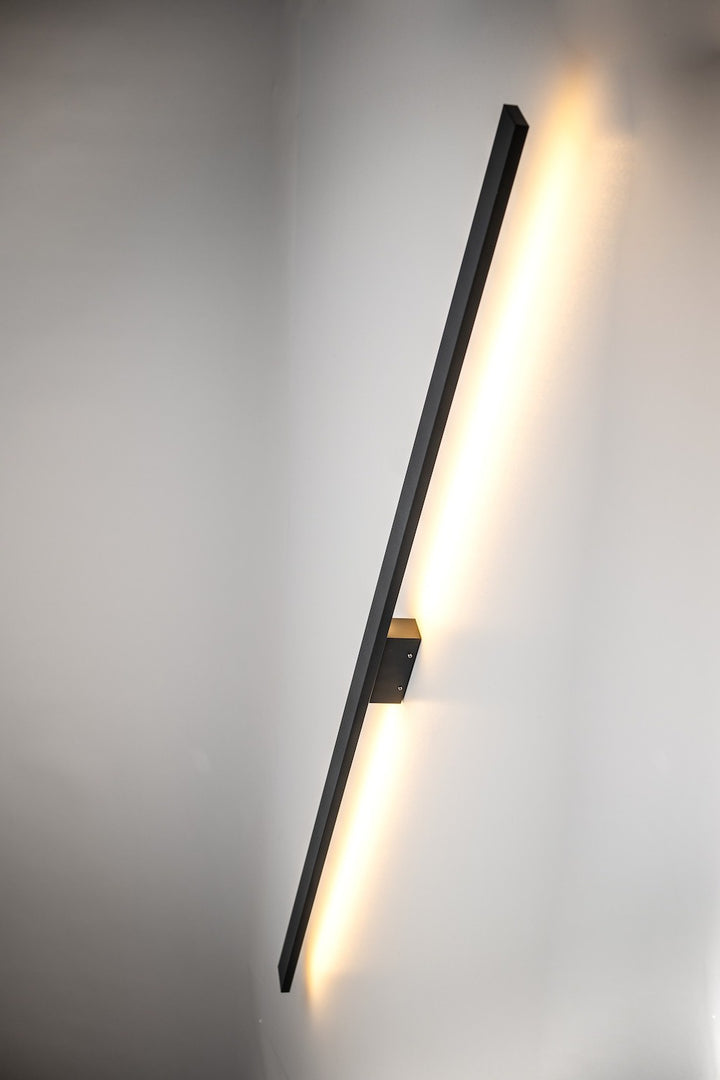 LED Wandleuchte "Sword", 2*15W, IP54, DIM, 1230mm, Anthrazit