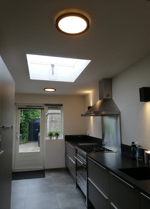 LED Deckenaufbauleuchte "Chester", Weiß