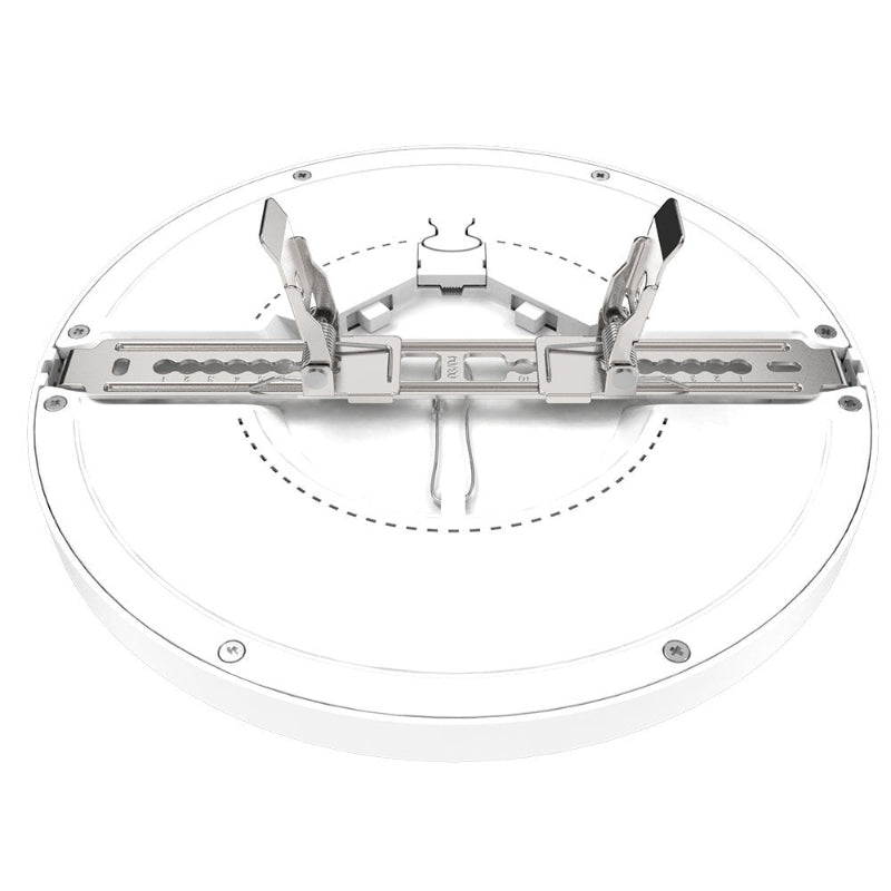LED Deckenaufbauleuchte "Milano", Weiß